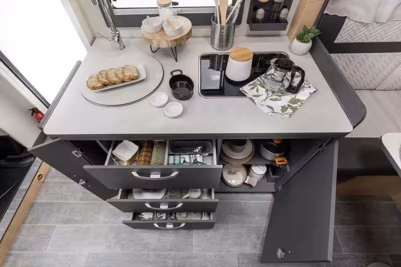 Kitchen down shot